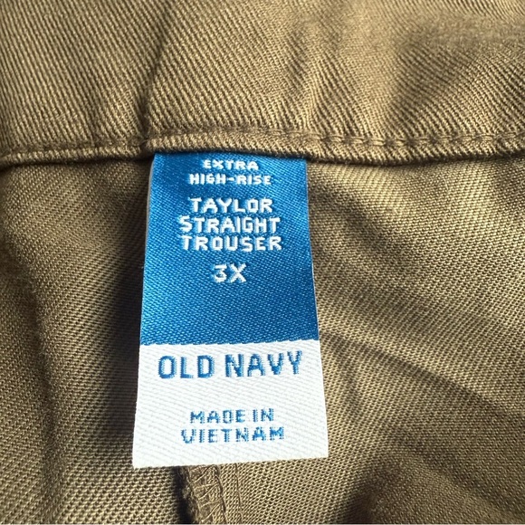 Old Navy Women's Extra High-Waisted Taylor Cargo Pants Reishi Size 3X - Picture 9 of 12